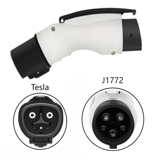TeleEV Tesla to J1772 EV Charging Adapter |40A|250V+teleev-1